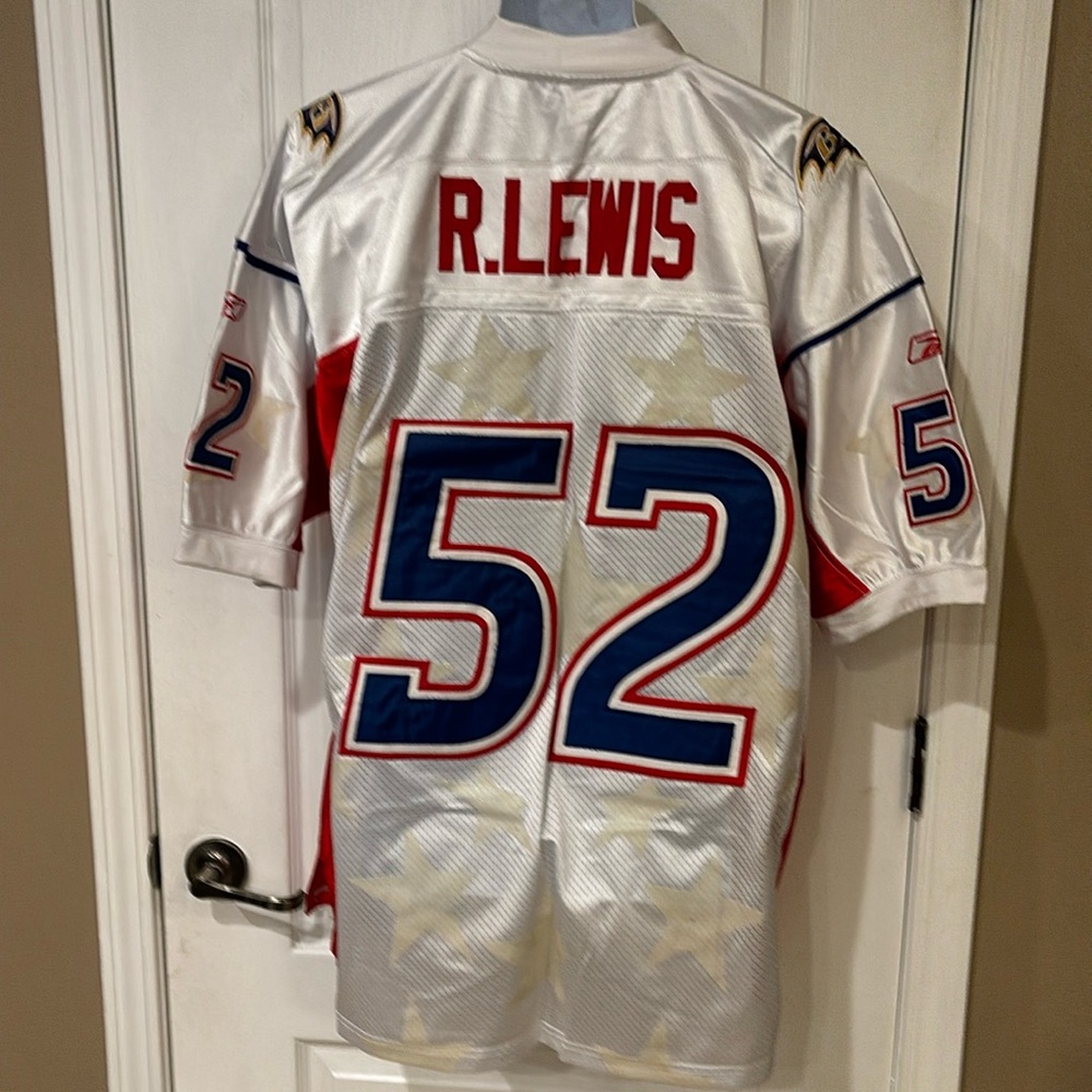 Vintage Reebok Ray Lewis Baltimore Ravens Pro Bowl Jersey